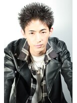 アストラ(ASTRA)&nbsp;無造作　パーマ　スパイキーショート　アップバング