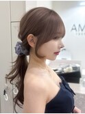 【松澤美穂】透明感モテヘア