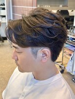 エリマバイフィフス 調布(elima by fifth)&nbsp;調布センターパートニュアンスパーマフェザーパーマコンマヘア