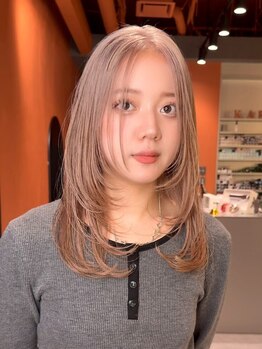 カルマ(KARMA)の写真/【大通駅徒歩3分】透明感カラーはもちろん流行のハイトーンやデザインカラー×レイヤースタイルもKARMAへ♪