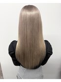 ダブルカラー×酸性ストレートでサラ艶☆
