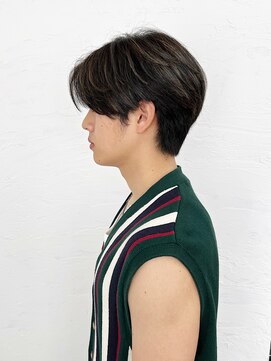 仙台/髪質改善/アッシュ×ハイライト☆サーフフェザーショート