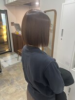 バブルス 溝の口(BUBBLES) ボブ/切りっぱなしボブ/イノアカラー【BUBBLES溝の口】