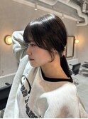 顔周りカット/前髪カット【藤野はるひ】