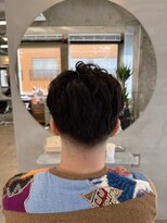 リラクオーレメンズ(LIRA CUORE men's) シャドウパーマ/メンズ縮毛矯正/毛流れセンターパート