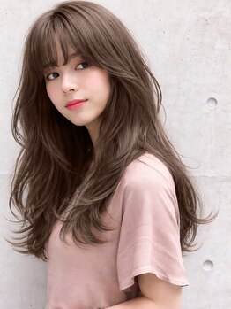 ラグナ(LAGUNA)の写真/派手過ぎず透明感が欲しい方向け!ブリーチ無しでできる透明感カラー♪あなたの理想を叶えます。