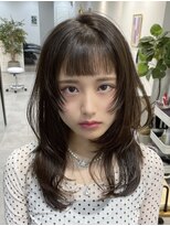 シティーバイローウェ 表参道(City/louwe)&nbsp;ミディアムハッシュカット