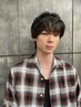 【９月限定クーポン/メンズ初回限定/特割☆】メンズカット+パーマ￥7980～