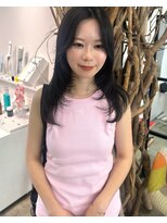ソーソー(SoSo)&nbsp;透明感カラー×レイヤーカット5.15ダークブルー
