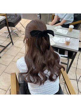 ジュイル ハラジュク(JEWIL HARAJUKU) ブリーチなしWカラーで作る透明感たっぷりブラウン