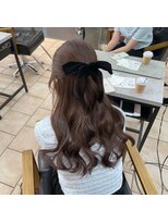 ジュイル ハラジュク(JEWIL HARAJUKU) ブリーチなしWカラーで作る透明感たっぷりブラウン