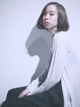 ココ 原宿(KOKO) #黒髪#小顔#クラゲヘアー#オリーブグレー#ココアベージュ