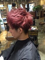 サロンドミルク 原宿(salon de MiLK)&nbsp;チェリーピンクソフトモヒカン