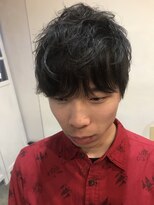 ロジ(Roji)&nbsp;【ROji】メンズマッシュショートニュアンスパーマ