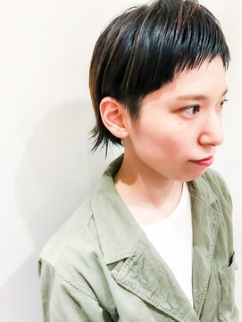 カンネ(kanne) 刈り上げウルフショート【kanne】