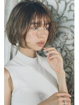 ミンクス 銀座店(MINX)&nbsp;スモーキートパーズカラー×スリークボブ