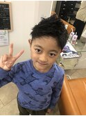 【お子様カット】ハンサムショート♪