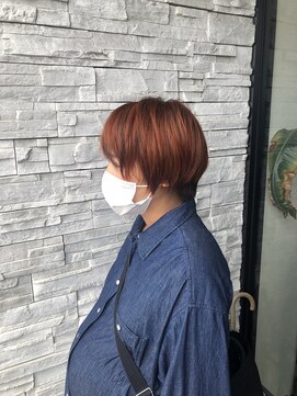 アールトゥーヘアー(art To Hair) オレンジカラー