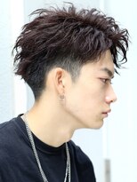 リップス 池袋(LIPPS) ツーブロック　刈り上げ　かきあげヘア