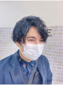 濡れ髪スパイラルパーマ