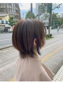 【 ポイントピアスカラー × ネオウルフ 】