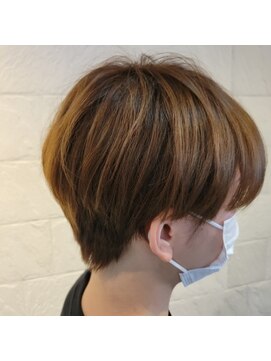 イーチ ヘアーアンドトータルビューティ(each hair&total beauty) 暖色カラー/ガーリーマッシュ ☆相川 美緒