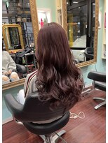 ヘアメイク ユーユ(Hair make U YU)&nbsp;ピンクブラウン