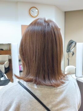 プラザサロン 辰巳台店 外はねボブ