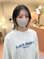 ミテ(mite)&nbsp;ホワイトベージュ/インナーカラー/ボブインナー