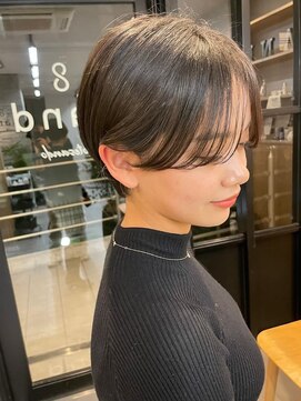 ロット 横浜(lot) ハンサムショート/くびれヘア/黒髪スタイル[横浜駅]