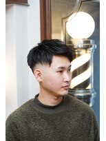 バーバーショップ ダリー(BARBERSHOP DALIE)&nbsp;爽やかメンズショートツーブロックアップバング