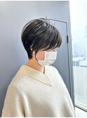 ショートカット/ショートヘア/ショートボブ/30代40代50代/難波