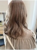 やわらかベージュ/白髪ぼかし