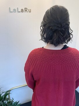 ララル(LaLaRu) ボブヘアアレンジ