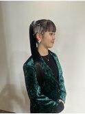 卒業式ヘア☆