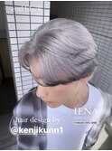 デザインカラーケアブリーチダブルカラーブラックグレーシルバー