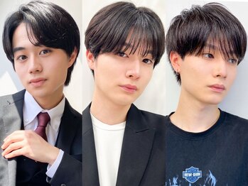 エル 渋谷(L)の写真/仕事帰りの方も通いやすい◎再現性の高いメンズカットでON・OFFキマるメンズスタイルをご提案！（眉毛）