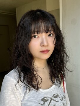 アルテヘアー(arte HAIR) 【arte HAIR】ウェーブパーマ/大きめパーマ/黒髪パーマ