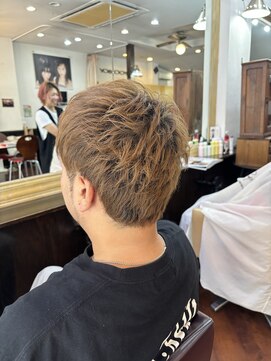 シャンプーボーイアネックス(SHAMPOO BOY Annex) メンズショート　ハイトーン　佐世保