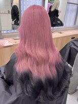 ベレーザ 渋谷神南(Beleza)&nbsp;16286ブリーチ＆ダブルカラー渋谷エンドカラーラウンドバング