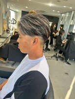 メンズサロン キング 心斎橋店(Men’s salon K!ng) ホワイトメッシュ/ツイスト/ツイスパ/パーマ/メンズ/眉毛/心斎橋