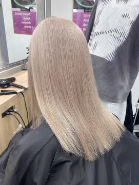 ペレ 渋谷(PELE) ミディアムヘア/デザインカラー/フェイスフレーミング/渋谷