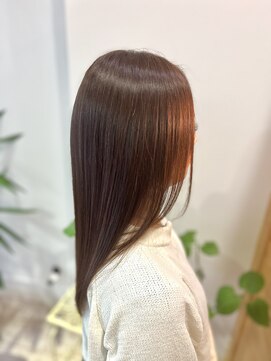 大人の柔らかハイブライト艶ロング