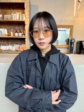 ステップボーンカットオオサカ(STEP BONE CUT OSAKA Via TICK-TOCK) 【ステップボーンカット】ワンレングスボブ