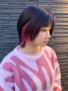 キャンバス 川崎(canvas.) インナーカラー×ウルフ