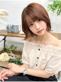 髪質改善カラー/トリートメント/ショート