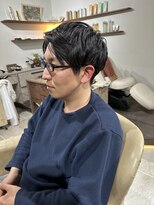 シラス(SiLasu) メンズアップバングショート