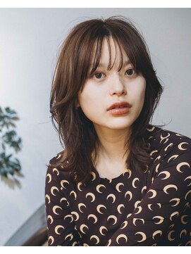 ボタニカ(Botanica) ミディアムレイヤー1/ベージュカラー/前髪あり/辻堂