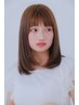 【☆毎月のメンテナンスに☆】前髪カット+艶ケアリタッチカラー ¥5200