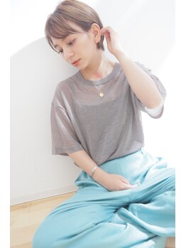 ホップスコッチ(Hopscotch)の写真/”白髪染め”とは言わせないカラーバリエーションで雰囲気力アップ♪ツヤ感・透明感を演出します!!